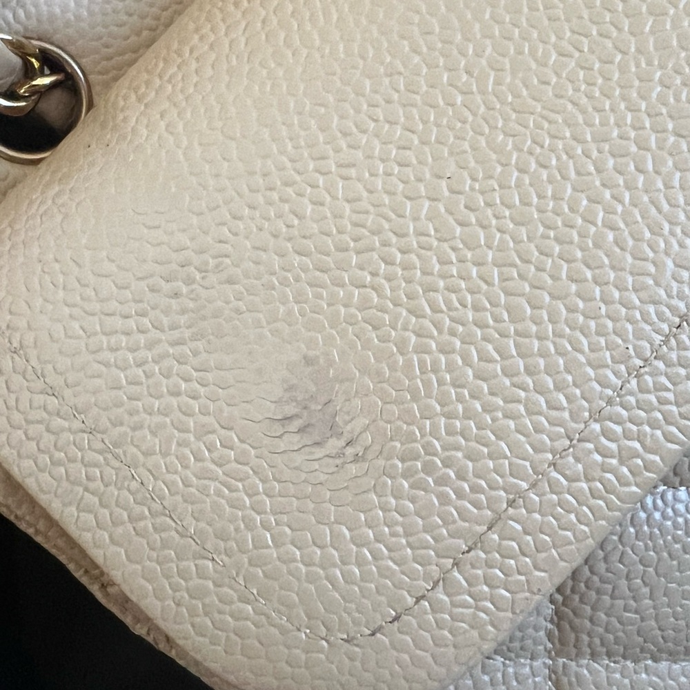 Chanel Classic Caviar GHW Double Flap Medium Size - Picture 8 of 12